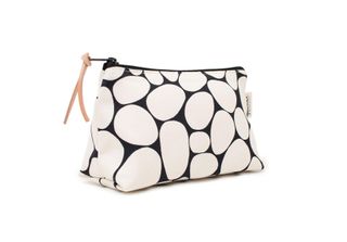 Gyllstad Borsa Cosmetici Stenar M Bianco/Nero