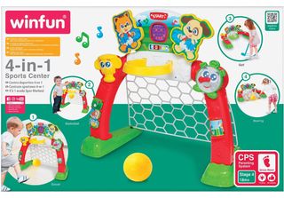 Winfun - Centro Attività Per Bambini, Verde/Rosso (7306003) Winfun Età: +18 Mesi