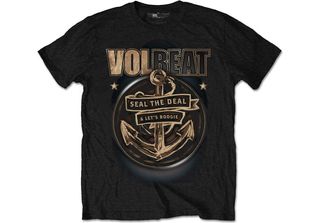 Volbeat TričKo Anchor Unisex Nero L