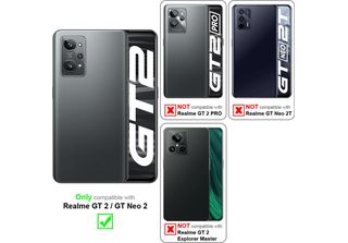 Cadorabo Cover Per Realme Gt / Gt Neo 2T / Q3 Pro Cover Protettiva In Turchese …