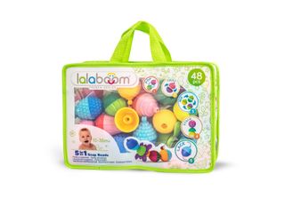 Set Di Perline Educative Lalaboom - 48 Pezzi - Sensoriali