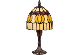 Casa Padrino Luxury Tiffany Stool Lamp Multicolore Ø 15 X H. 29 Cm - Lampada Da…