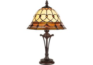 Casa Padrino Luxury Tiffany Table Lamp Multicolore Ø 25 X H. 47 Cm - Lampada Ti…