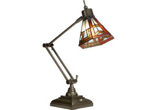 Casa Padrino Luxury Tiffany Table Lamp Bronzo / Multicolore H. 53 Cm - Lampada …