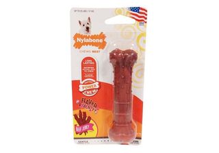 Nylabone Textured Dura Chew Beef Jerkey Per Bocconi Duri