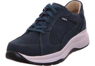 Finn Comfort Piccadilly Scarpa Stringata Da Donna, Petrolio, Pelle, Nuovo - Sca…