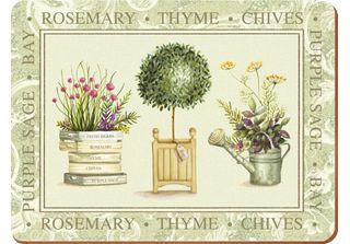 Set Di Tovagliette Grandi Premium Creative Tops -Topiary