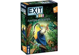 Devir Exit Kids Jungle Puzzle Board Game Multicolore Multicolore Taglia Unica