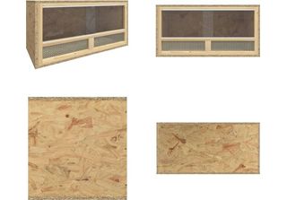 Vidaxl Terrario In Legno 60X30X30 Cm - Terrario - Terrari - Terrario In Vetro -…