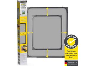 Easymaxx Insect Protect Zanzariera Telescopica Con Rete - Antracite
