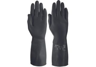 Guanti Ansell Alphatec Nero - Taglia Xl (9,5)