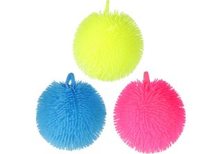 Toi-Toys Pufferz Squeeze Puffer Ball Neon, 8 Cm