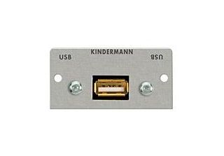 Coperchio Usb (A-Bu/A-Bu) Con Cavo Bu/Bu Kindermann 7444-522, 50X25Mm
