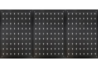 3X Tablica Warsztatowa Botle® 40X60 Cm Panel Metalowy Perforowany Pionowy
