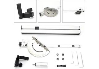 Guida Angolare Di Precisione - Miter Gauge - Angoli Regolabili - Flip-Stop Con …