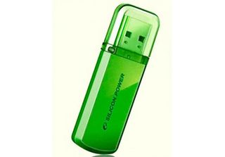 Silicon Power | Helios 101 | 16 Gb | Usb 2.0 | Zielony