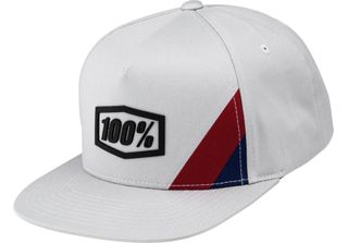 100Percent Cornerstone Cap Uomo Bianco Taglia Unica