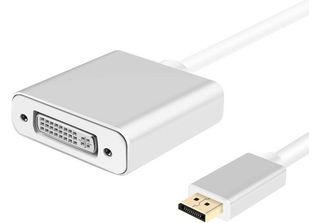 Helos 288464 Cavo Adattatore Helos Displayport Dvi Premium Argento
