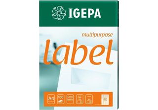 Igepa 100 Confezioni 210X297 Mm Etichette Autoadesive