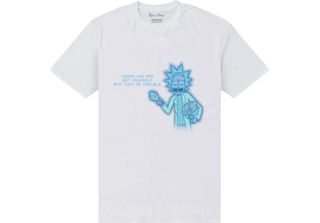 Rick And Morty - Maglietta "Lick"" Per Uomo/Donna Unisex PN307 (4XL) (Bianco)"