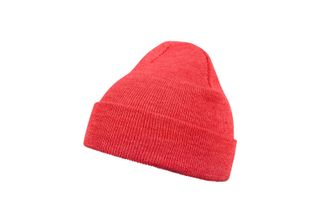 Mstrds Beanie Beanie Basic Flap H.Red