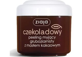 Ziaja Czekoladowy Lavaggio Peeling A Grana Grossa Con Burro Di Cacao, 200 Ml