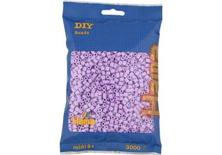 Hama String Perlen - Pastell Purple (96), 3000Pz.
