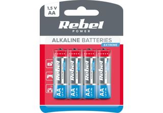 BAT0097B Batterie Alcaline Vipow Extreme LR06 4S