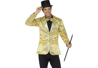 Smiffys - Blazer - Herren SM3088 (L) (Oro)