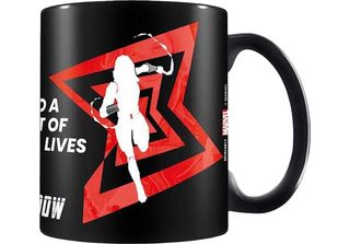 Black Widow - Tazza Da Caffè "I Lived A Lot Of Lives"", 325Ml PM12905 (Taglia U…