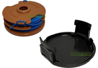 Bobina Filo + Cappuccio Per Worx Wg 109 110 112 113 115 117 118 119 WA0008 Dece…