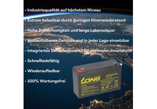 Batteria Al Piombo Compatibile GP6110 Gp 6110 GP-6110 GP-6112 GP-6112 GP-6112 6…