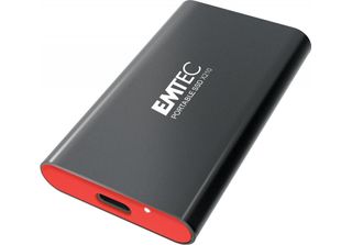 Emtec ECSSD256GX210 Emtec X210 Elite 256 Gb Externe Ssd-Festplatte Rot, Schwarz
