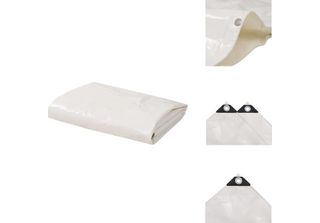 Vidaxl Telone 650 G/M² 3X5 M Bianco - Teloni