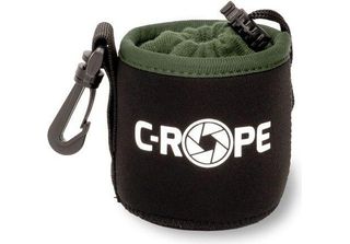 C-ROPE CRP-LNB-XS-BLK-2 C-ROPE Objektivbeutel V2 Schwarz Variation: Xs 8X8Cm Re…
