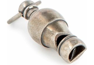 Authentic Models Pfeife Victorian Whistle, Bootspfeife, Messing Silberplattiert…