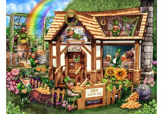 Sunsout Puzzle Xxl - Casa Leprachaun - 300 Pezzi