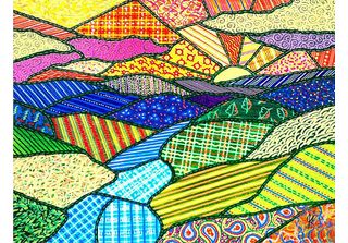 Sunsout Puzzle Xxl Pezzi - Appalachian Quilt Sunset - 500 Pezzi