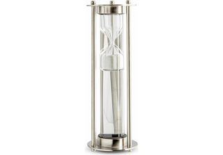 Authentic Models Sanduhr Liquid Hour Glass 3 Minuten, Zeitmesser, Aluminium / G…
