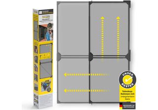 Easymaxx Insect Protect Zanzariera Telescopica Ad Anta Con Rete Integrata