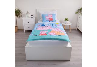 Biancheria Da Letto Per Bambini Peppa Pig Big Pig Family 100X135