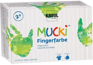 Mucki Fingerfarben 6Er Set 150 Ml