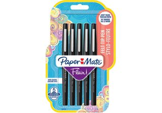 Paper Mate 2028909 1X5 Paper Mate Flair Filzstifte M 0,7 Mm Schwarz