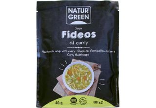 Naturgreen Sopa Fideos Curry 40G