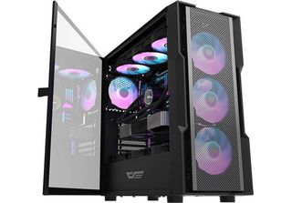 Darkflash Darkflash DK431 Mesh Kompiuterio Korpusas + 4 Argb Ventiliatoriai - J…