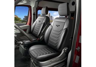 Rivestimenti Sedili Maxus Edeliver 9 2020 - Oggi – Florida Nero/Grigio – Vestib…