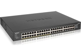 Netgear GS348PP-100EUS Switch Netgear 48X Ge GS348PP-100EUS Stackable-Switch