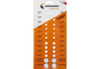 Vergionic 0147 Set Di Rubinetti A Pulsante 24 Pezzi
