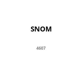 Snom 4607 Snom Dect-Mobilteil M30