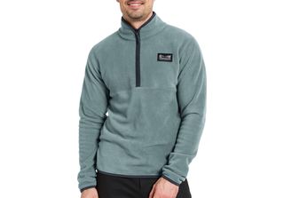 Didriksons Vito Pullover In Pile Mezza Zip Uomo